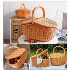 RATTAN PICNIC BASKET